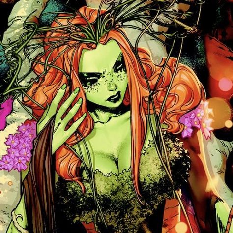 Poison Ivy Comic, Pamela Isley, Poison Ivy Dc Comics, Poison Ivy Cosplay, Gotham Girls, Dc Comics Artwork, Batman Comics, Comic Panels, Dc Comics Art