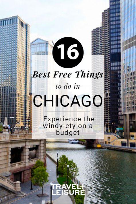 Chicago has a lot of things to do and experience but not all of them are inexpensive! To help you budget on your trip to the Windy City we rounded up all of our favorite free activities in Chicago that prove its many attractions are available to everyone. Save money and have fun in Chicago! #chicago #windycity #travel #chicagofreethingstodo #chicagothingstodo #cityguidechicago #chicagofreethingstodoinwinter #chicagofreethingstodoinsummer | Travel + Leisure - The Best Free Things to Do in Chicago Free Chicago Activities, Travel Illinois, Chicago Activities, Chicago Travel Guide, Chicago Vacation, Chicago Things To Do, Chicago Trip, Things To Do In Chicago, Visit Chicago