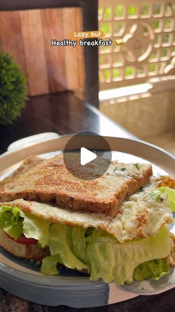 Tanya Gulati 🧿 on Instagram: "Starting the day right with an eggcellent breakfast! 🌞🍳 This egg sandwich is a delicious combo of protein and flavor. . All you need 💕 - Eggs - Salt, Black Pepper powder, chilli flakes  - onion - green chilies  - Milk - Bread - Cheese - Tomato  - Lettuce . . #easybreakfast #breakfastideas #omelette #sandwichrecipe #healthybreakfast #trendingaudio" Tomato Breakfast, Egg Sandwich Breakfast, Cheese Tomato, Bread Cheese, Egg Sandwich, Milk Bread, Egg Sandwiches, Pepper Powder, Chilli Flakes