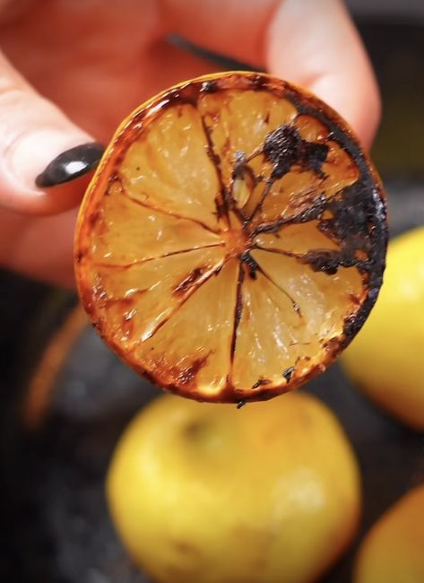 Lemon Vinegarette, Charred Lemon, Lemon Salad Dressings, Lemon Vinegar, Lime Vinaigrette, Lemon Vinaigrette, Always Hungry, Louis Armstrong, Salad Side Dishes