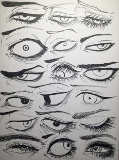 Anime Eyes, Different Types, Manga Anime, Pencil, Anime