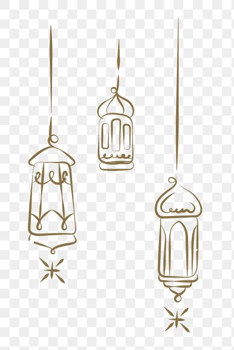 Ramadan Doodles, Lantern Doodle, Lantern Sticker, Lantern Ramadan, Sticker Transparent Background, Islamic Lantern, Doodle Sticker, Ramadan Poster, Sticker Transparent