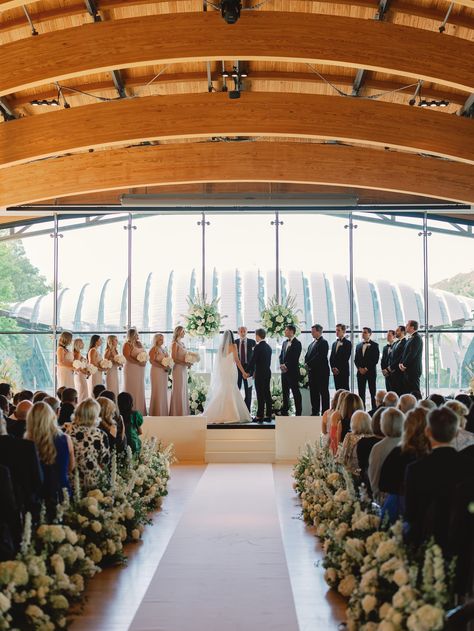 Crystal Bridges Art Museum Wedding - Erin Wilson Photography and Films - Art Gallery Wedding - Modern Classic - Modern Chic Wedding Dress - Classic Black Tux Groomsmen - Arkansas Wedding Photographer - Film Wedding Photographer - Modern Wedding Cake - Wedding Exit - Neutral Colors Crystal Bridges Wedding, Modern Chic Wedding Dress, Black Tux Groomsmen, Tux Groomsmen, Arkansas Wedding Venues, Chic Wedding Dress, Erin Wilson, Modern Chic Wedding, Art Museum Wedding