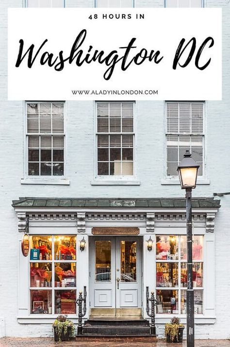 This guide to 48 hours in Washington DC will show you how to see Washington DC in 48 hours. From the museums on the Mall to Arlington National Cemetery, Old Town Alexandria, and Georgetown, it has the best things to do in Washington DC. Washington DC travel is great. #washingtondc Washington Dc The Warf, Washington Dc Thrift Stores, Washington Dc In January, Foggy Bottom Washington Dc, Washington Dc Things To Do In, Museums Washington Dc, Dc Museums, Weekend In Dc, Things To Do In Washington