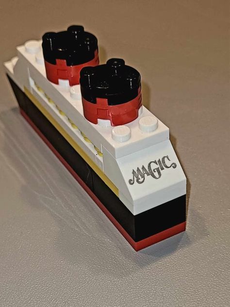 Disney Cruise Ship With Authentic Lego® Bricks, Fish Extender Gift, Pixie Dust Gift, Adult Fish Extender, Kids Fish Extender,fe - Etsy Gosh Extender Ideas, Eye Scream Fish Extender, Marvel Fish Extender, Star Wars Fish Extender Gifts, Star Wars Fish Extender, Disney Cruise Ship, Disney Cruise Ships, Fish Extender Gifts, Fish Extender