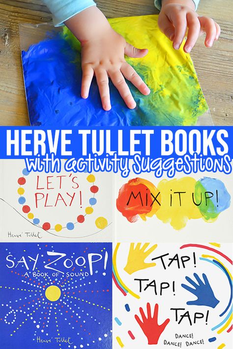 One super simple activity to experiment with color mixing that is perfect for toddlers and preschoolers requires a trusty zip lock bag and some paint. Squeeze each of the color combinations into each zip lock bag and let your little one do the mixing. Mix It Up Activities, Mix It Up Book Activities, Herve Tullet Activities, Mixing Primary Colors, Herve Tullet, Kindergarten Art Lessons, Sensory Bags, Color Unit, Zip Lock Bag