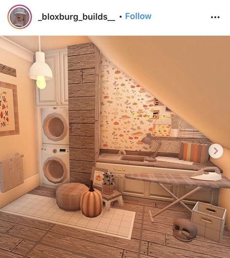 This isnt mine, credits to _bloxburg_builds_ Blocksburg Room Ideas￼, House Decorating Ideas Apartments, Simple Bedroom Design, Tiny House Layout, Diy House Plans, Simple House Plans, Small House Design Plans, Unique House Design, Luxury House Plans