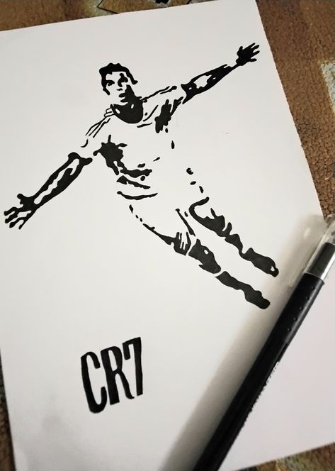 Sketch of cristiano ronaldo #drawing #sketch #cristianoronaldo #penart Ronaldo Drawing Sketch, Ronaldo Black And White, Cristiano Ronaldo Black, Cristiano Ronaldo Drawing, Ronaldo Drawing, Football Drawing, Black And White Art Drawing, Black And White Art, Art Easy