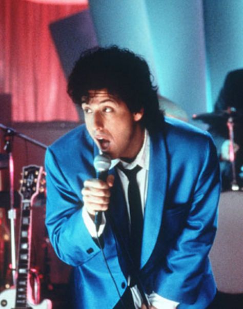 Adam Sandler as Robbie Hart in The Wedding Singer Adam Sandler Movies, Best Wedding Registry, Wedding Singer, Teens Movies, Wedding Movies, The Wedding Singer, Gangnam Style, Wedding Invitation Envelopes, 70s Disco