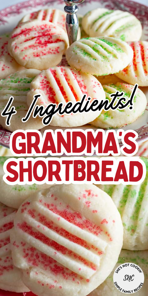 Grandma's shortbread close up image on a plate. Cookies For A Crowd, Dinner Recipes Salad, Cookie Exchange Recipes, Sugar Free Cheesecake, Easy To Make Breakfast, Shortbread Recipe, Cookie Platter, Shortbread Cookie Recipe, Shortbread Recipes