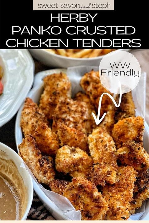 Balsamic Mayo Recipe, Panko Crusted Chicken Tenders, Balsamic Mayo, Panko Chicken Tenders, Panko Crusted Chicken, Healthy Chicken Pot Pie, Fried Chicken Cutlets, Panko Chicken, Crusted Chicken Tenders