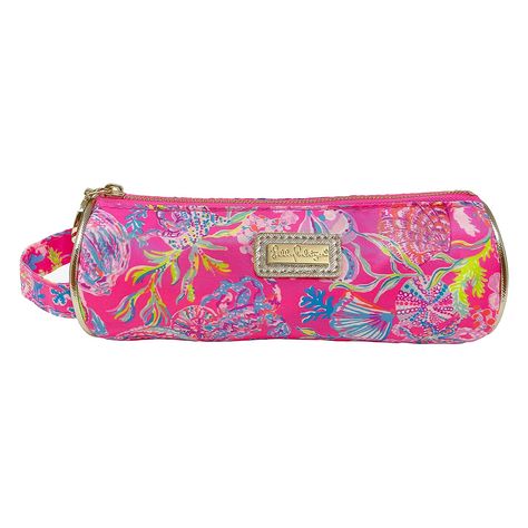 Lilly Pulitzer Shell Me Something Good Pencil Case with Lilly Pulitzer Monogrammed Front Lilly Pulitzer Pencil Case, Preppy Bags, Pencil Case Pouch, Cute Pencil Case, Small Travel Bag, Cooler Lunch Bag, Writing Utensils, Nautical Jewelry, Stationery Organization