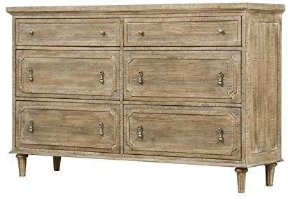 Pemberly Row Dresser with Hidden Jewelry Storage in Vintage Gray Gray Dressers, Hidden Jewelry Storage, Best Dresser, Traditional Dressers, Tufted Upholstered Bed, Grey Dresser, King Upholstered Bed, Storage Towers, 6 Drawer Dresser