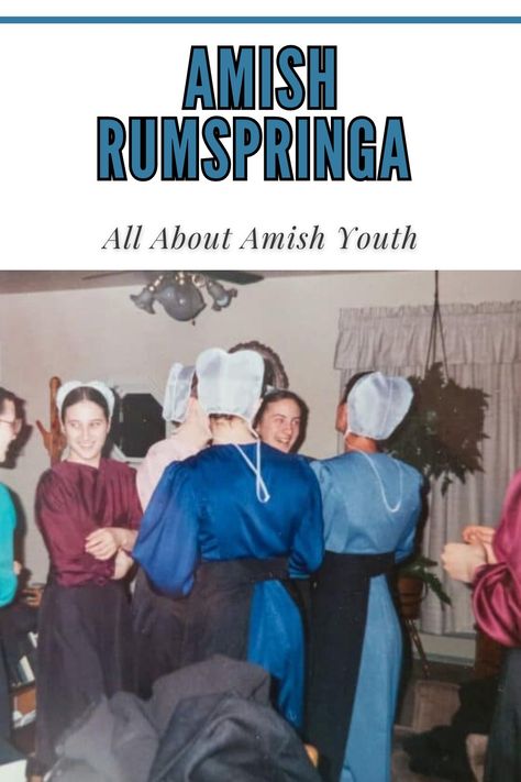 Amish girls standing in a group and chatting Amish Traditions, Rumspringa, Dutch Words, Amish Community, Horse And Buggy, Richest In The World, Wedding Traditions, Daily Facts, Life Partner