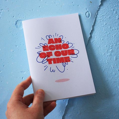 Magda on Instagram: “A couple of months ago I printed my first ever RISO zine! If you’ve ever spoken to me about printing, you’ll know how much I adore these…” Zine Cover Design Typography, Risograph Print Typography, Zine Front Cover, Zine Cover Design, Riso Zine, Zine Cover, Zine Library, Zine Ideas, Zine Design