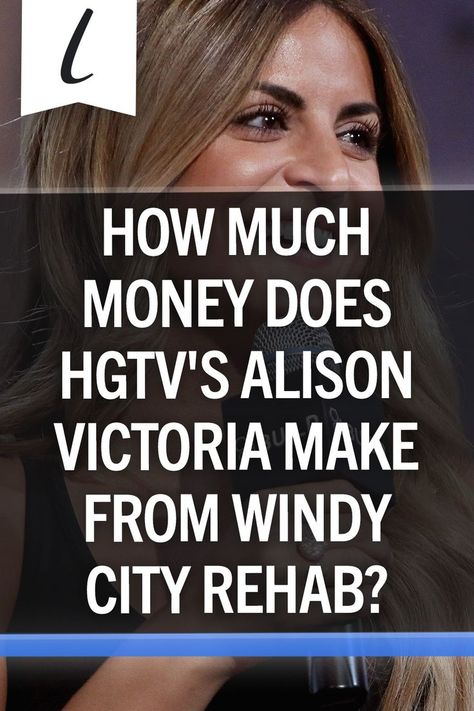 While HGTV's "Windy City Rehab" has been widely popular since its debut in 2019, much of the conversation about the show has shifted from its seemingly beautiful Chicagoan renovations to the legal and financial scandals that have followed the stars of the series. Windy City Rehab, Alison Victoria, Hgtv Star, Windy City, Scandal, The List, The Conversation, Money, Celebrities