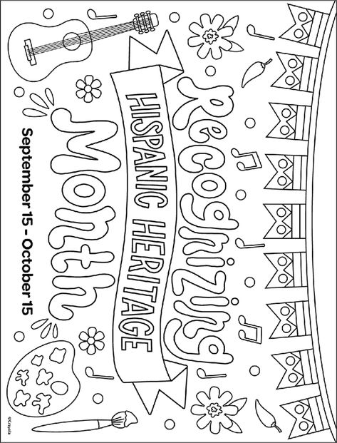 Guatemala Coloring Pages, Hispanic Heritage Month Drawings, Hispanic Activities For Kids, Hispanic Heritage Month Coloring Sheets, Hispanic Heritage Activities For Kids, Hispanic Heritage Month Free Printables, Hispanic Heritage Month Worksheets, Hispanic Heritage Month Coloring Pages, Inclusion Activities For Kids