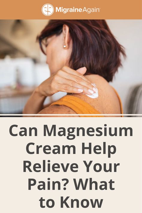 Can Topical Magnesium Help With Magnesium Deficiency? The Benefits of Magnesium Lotion and Cream How to Use Magnesium Cream for Optimal Results Magnesium Deficiency Is Very Common Magnesium Supplements for Migraine Prevention Magnesium is an essential mineral that is found throughout your body but is most common in the muscles, bones, and brain. Magnesium Cream Benefits, Magnesium Lotion Benefits, Magnesium Cream, Benefits Of Magnesium, Topical Magnesium, Magnesium Lotion, Migraine Prevention, Magnesium Benefits, Magnesium Chloride