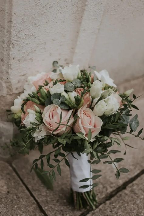 Bouquet Flowers Bride Bridal Rose Pink White London Civil Ceremony Wedding Grace Pham Photography #wedding #weddingbouquet #weddingflowers Wedding Ceremony Songs, Ceremony Songs, Flowers Bride, Bridal Roses, Whimsical Wonderland Weddings, Ceremony Wedding, Civil Ceremony, Civil Wedding, Wedding Advice