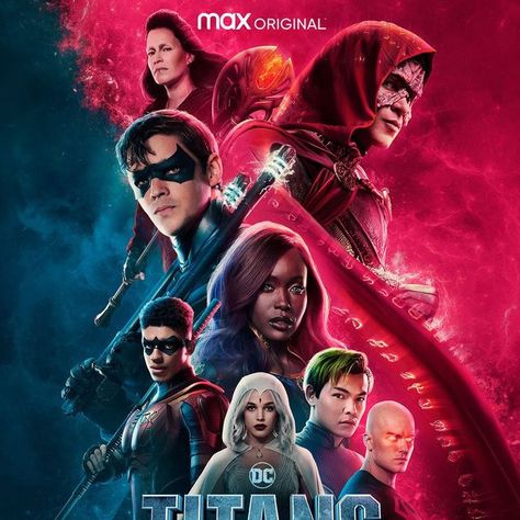 Titans Season 4, Titans Tv Series, Hbo Go, Looney Tunes Cartoons, Last Ride, Blockbuster Movies, Keys Art, Movie Genres, New Trailers