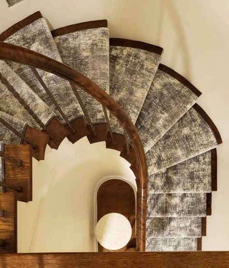 Our latest custom Stanton stair runner! Staircase Carpet, Runner Inspiration, Spiral Stairs, Carpet Rugs, Spiral Staircase, Stair Runner, Carpet Runner, Vinyl Flooring, Our House