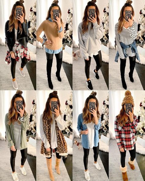 Look Legging, Black Leggings Outfit, Everyday Casual Outfits, Legging Outfits, Cute Fall Outfits, Fall Fashion Outfits, Clothes And Accessories, Casual Fall Outfits, Business Casual Outfits