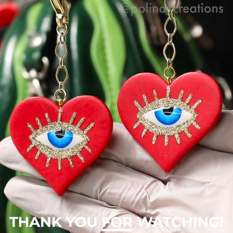 Polymer Clay Eye Earrings, Polymer Clay Eyes, Evil Eye Clay, Clay Sculpting Tools, Clay Eye, Diy Polymer Clay, Sculpting Tools, Liquid Clay, Wood Jewelery