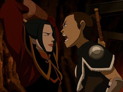 Sokka And Azula, Wall Pinning, Sokka Avatar, Princess Azula, Avatar Azula, Avatar Kyoshi, Avatar Legend Of Aang, Avatar Series, Avatar Cartoon