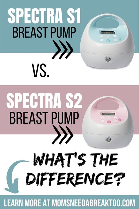 Not sure what the difference is between the Spectra S1 and Spectra S2 breast pumps? Click to see a comparison list of all the features and learn what you need to know to decide which is the best pump for you. Plus, take a look at frequently asked questions and a video that will answer a lot of the questions you have. These are must-have essentials! Click to get the details and breastfeeding tips for beginners! Spectra S2, Spectra S1, Power Pumping, Breastfeeding Snacks, Pumping Schedule, Healthy Milk, Breastfeeding Foods, Breastfeeding Diet, Nursing Baby