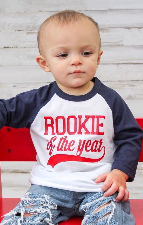 Birthday Festivities, Baseball First Birthday, 1st Birthday Shirt, John Connor, Baby Boy 1st Birthday Party, Baseball Birthday Party, Rookie Of The Year, 1st Birthday Shirts, Baseball Party