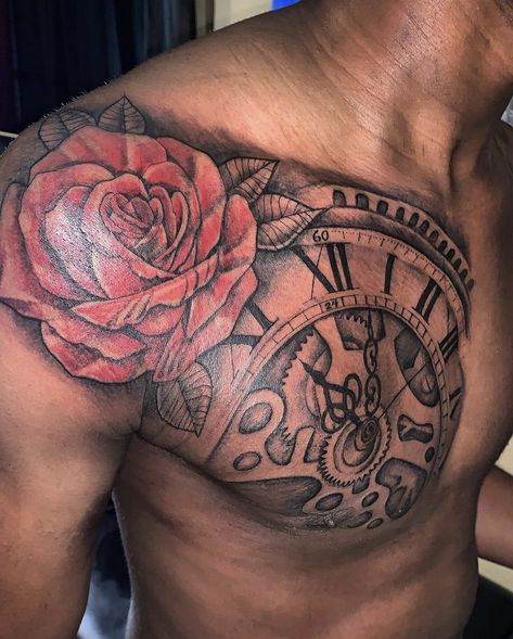 Chest Shoulder Tattoo, Amir Tattoo, Als Tattoo, Tattoos Chest, Hair Tattoo Designs, Arm Tattoos Black, Black Men Tattoos, Flower Thigh Tattoos, Tattoos Black