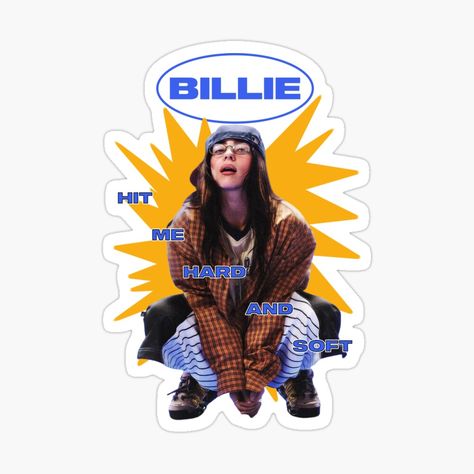 Get my art printed on awesome products. Support me at Redbubble #RBandME: https://www.redbubble.com/i/sticker/Billie-Eilish-Tour-Design-by-hteshop/164926295.EJUG5?asc=u Phone Stickers, Journal Stickers, Billie Eilish, Art Prints, Design, Art