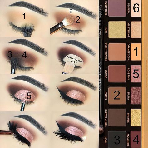 Makeup Ideas Glam, Abh Soft Glam, Anastasia Makeup, Eyeshadow Tutorials, Soft Glam Makeup, How To Do Makeup, Hooded Eye Makeup, Eye Makeup Steps, Apply Makeup