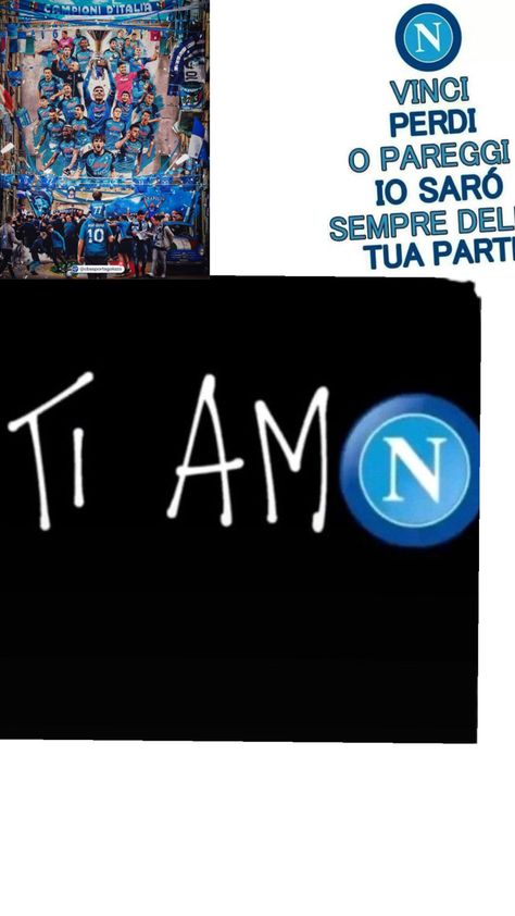 Sempre e comunque forza Napoli