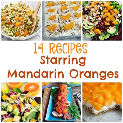 Recipes Using Mandarin Oranges, Orange Recipes Healthy, Recipes With Mandarin Oranges, Canned Mandarin Oranges, Vegetable Soup Recipes Healthy, Orange Chicken Stir Fry, Mandarine Recipes, Cabbage Steaks Recipe, Noodle Salad Recipes