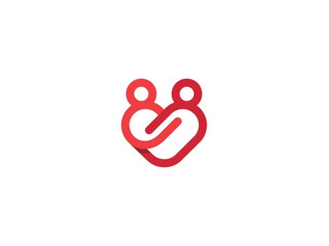 Humanity Logo by Zazal 손 로고, Charity Logo Design, Charity Logo, Human Logo Design, Kids Branding Design, Hospital Logo, Charity Logos, Family Logo, Inspiration Logo Design