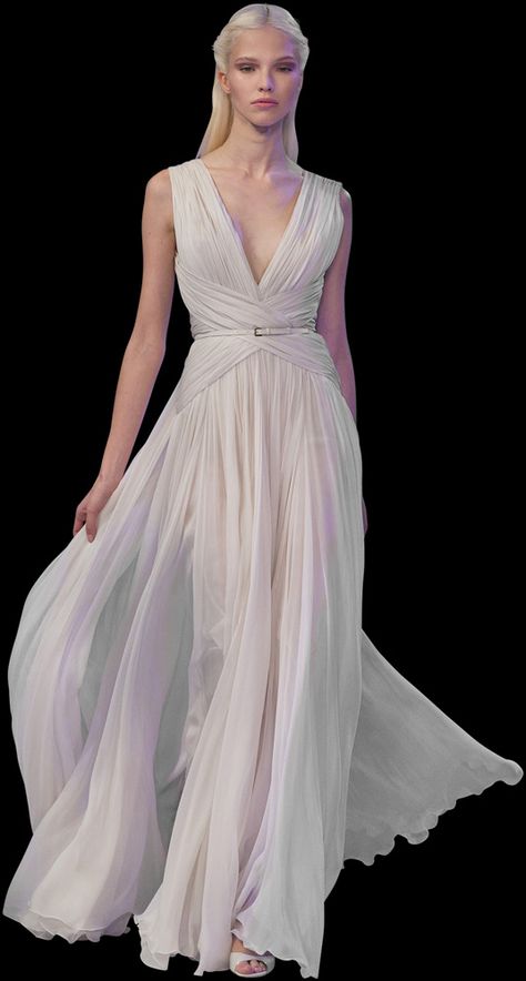 Elie Saab Haute Couture, Chiffon White Dress, Elie Saab Couture, 파티 드레스, Fashion Gowns, Glam Dresses, Fantasy Fashion, Elie Saab, Beautiful Gowns