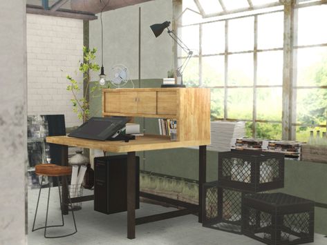 sims 3 cc finds Cc Drawing, Sims3 Cc, Workbench Table, Sims 3 Cc Finds, Cc Furniture, Sims 4 Clutter, Drafting Table, Drawing Table, Los Sims