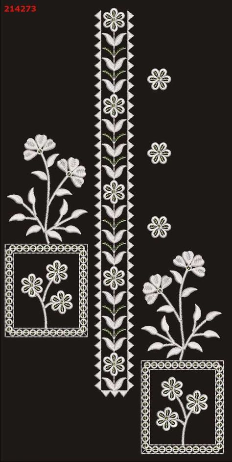 3mm seq NECK EMBROIDERY DESIGN Embroidery Buti Design, Buti Design, Arab Dress, Sunflower Iphone Wallpaper, Emb Designs, Floral Tattoo Sleeve, Textile Prints Design, Sana Safinaz, Neck Embroidery