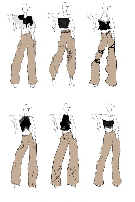 Design Illustration FashionDesign Flat sketch simple design cargo pants Pants Sketch Fashion Illustrations, Pant Flat Sketch, Garments Illustration, Cargo Pants With Boots, Flat Design Ideas, Drawing Outfits, Celana Kargo, Pants Drawing, Bell Pants