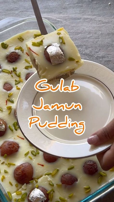 Thickened Cream, Gulab Jamun Recipe, Jamun Recipe, Dessert Shots, Gulab Jamun, Festive Desserts, Tasty Recipes Videos, Sugar Syrup, Fusion Food