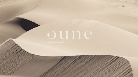 Dune / Brand Identity :: Behance Rumi Quotes Life, Desert Design, Rumi Quotes, Sand Dunes, Quotes Life, Graphic Design Branding, Photoshop Adobe, Rumi, Design Branding