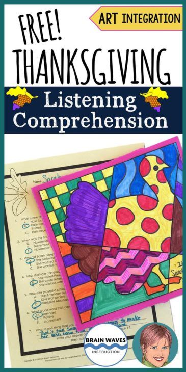 Free Listening Comprehension for Thanksgiving! 10 Easy and fun Thanksgiving activities for kids - going beyond turkey hands! Kids Thanksgiving Activities, Thanksgiving Reading Activities, Fun Thanksgiving Activities, Thanksgiving Activities For Kindergarten, Thanksgiving Readings, Thanksgiving Lessons, Thanksgiving School, Thanksgiving Classroom, Thanksgiving Activity