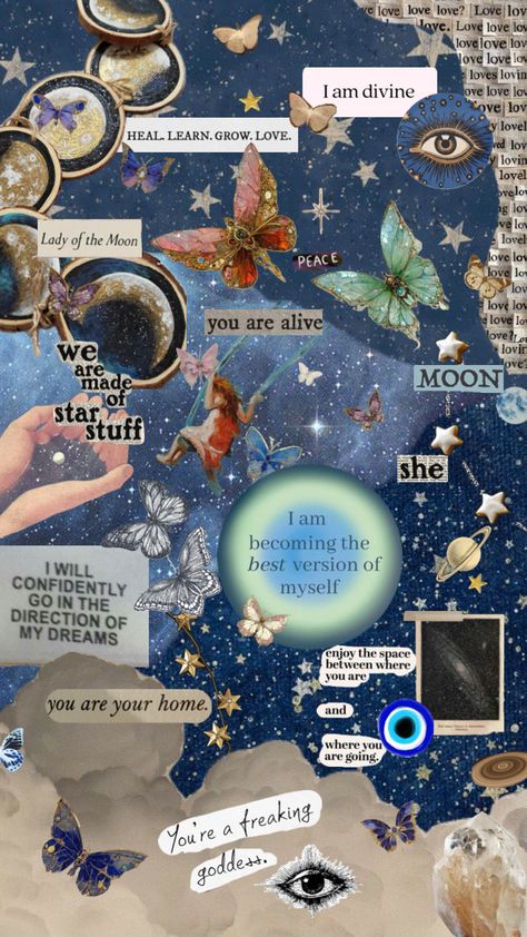 #selflove #universe Universe Aesthetic, Create Collage, Creative Play, Your Aesthetic, Connect With People, Creative Energy, Peace And Love, Universe, Energy