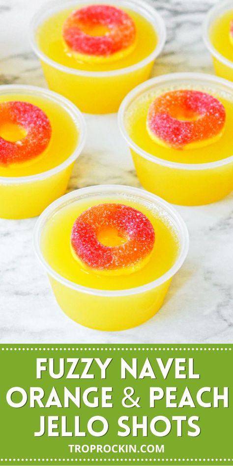 Peach Ring Candy, Wine Jello Shots, Summer Jello Shots, Peach Jello Shots, Easy Jello Shots, Making Jello Shots, Best Jello Shots, Jello Pudding Shots, Peach Jello