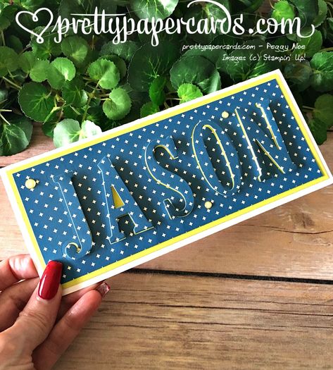 Eclipse Cards, Cricut Birthday Cards, Birthday Card With Name, Denim Paper, Cricut Birthday, Hidden Words, Birthday Scrapbook, Birthday Cards For Boys, Masculine Birthday Cards