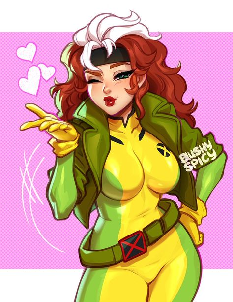 Rouge Xmen, Rogue Xmen, Xman Marvel, Rogue X Men, Rogue And Gambit, Marvel Rogue, Xmen Art, Rogue Gambit, Marvel Heroines