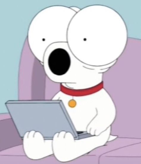 Brian Griffin Brian Family Guy, I Griffin, Family Guy Funny, Family Guy Funny Moments, Stewie Griffin, Genos Wallpaper, Peter Griffin, American Dad, Funny Profile