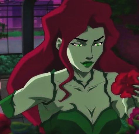 Poison Ivy Pfp, Poison Ivy Aesthetic, Poison Ivy Cartoon, Poison Ivy Character, Poison Ivy Pictures, Poison Ivy Halloween Costume, Poison Ivy Comic, Dc Poison Ivy, Dc Pfp