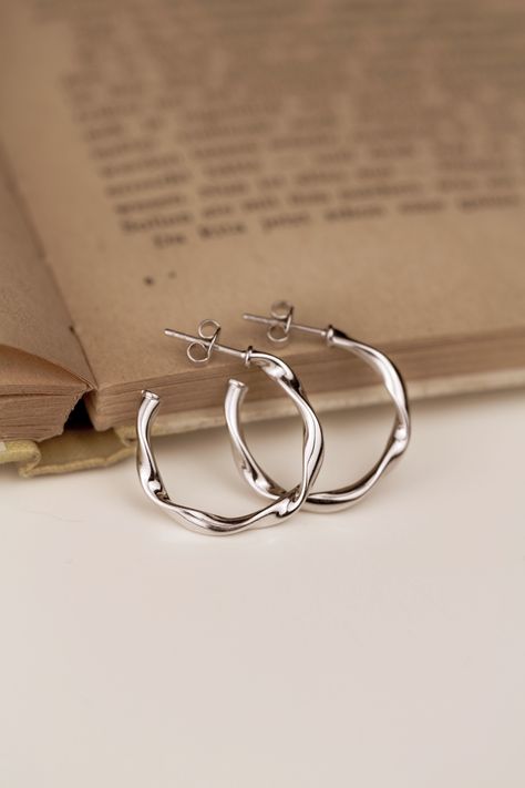 Simple silver jewelry